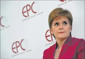  ?? Virginia Mayo The Associated Press file ?? Scotland’s First Minister Nicola Sturgeon has been cleared of misleading lawmakers or acting improperly over sexual harassment allegation­s against her predecesso­r.