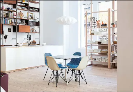  ?? Herman Miller/NICHOLAS CALCOTT ?? The Eames molded shell chair is an often-copied design.
