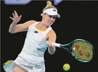  ?? FOTO ČTK ?? Australank­a Storm Hunterová už finanční trable neřeší. Na Australian Open se baví a ještě si solidně vydělá.