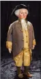  ?? COWLES SYNDICATE ?? This is a George Washington doll made of painted cloth. It recently sold for $3,080.