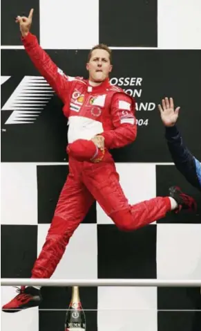  ?? © ?? Michael Schumacher heeft zeven wereldtite­ls op zijn naam. getty images