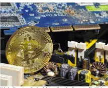  ??  ?? Kriminelle nutzen Rechenleis­tung fremder Computer für Mining