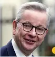  ??  ?? Complex issues…Mr Gove