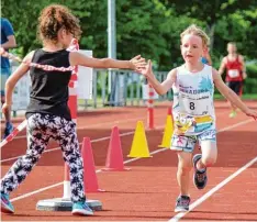  ?? Foto: Gnann, TSV Burgau ?? Mit großem Eifer bei der Sache sind immer die Kinder (unser Foto entstand bei der Fun Challenge 2017).