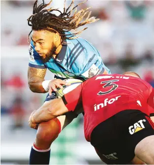  ?? PICTURE: Getty Images ?? Return: Double World Cup winner Ma’a Nonu made his comeback after a three-year stint in France