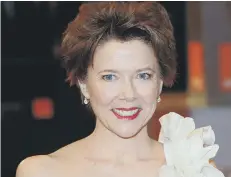  ??  ?? Annette Bening.