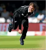  ??  ?? The searing pace and impressive World Cup form of Lockie Ferguson, left, means his selection in the Black Caps test team is surely a question of time, possibly at the expense of the durable and highly effective Neil Wagner, right.