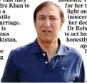  ??  ?? DENIAL: Dr Ijaz Rehman