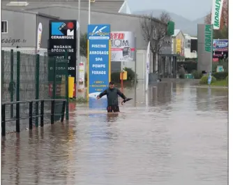  ?? (Photo doc Ph.A.) ?? Les Varois doivent acquérir la culture du risque inondation pour mieux se protéger.