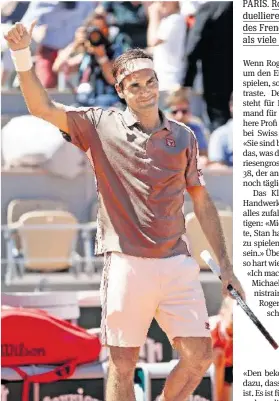  ?? FF ?? 14.00
Eleganter Virtuose: Roger Federer. Das Schweizer Duell live auf 20min.ch