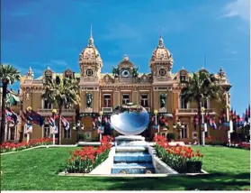  ??  ?? The Casino de Monte Carlo in Monaco.