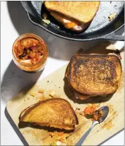 ?? COURTESY OF MILK STREET ?? Kimchi Grilled Cheese With Ham.