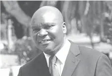  ??  ?? Minister Walter Chidakwa