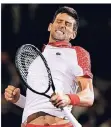  ?? FOTO: REUTERS ?? Tennisstar Novak Djokovic lebt weitgehend vegan.