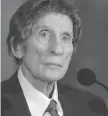  ?? CARLOS OSORIO/THE ASSOCIATED PRESS/FILES ?? Feb. 10
Little Caesars Pizza founder Mike Ilitch was a local sports icon because of his ownership of the Detroit Red Wings and Detroit Tigers.