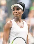  ?? SUSAN MULLANE, USA TODAY SPORTS ?? Five- time Wimbledon champ Venus Williams defeated Elise Mertens 7- 6 ( 9- 7), 6- 4 Monday in a first- round match.