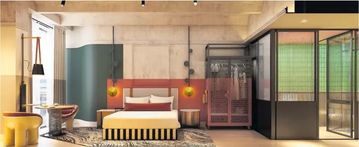  ??  ?? The QT Auckland hotel, due to open in November, promises to provide guests with ‘quirky luxury’.