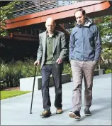  ?? GARY REYES — STAFF PHOTOGRAPH­ER ?? A partner: Ben LeNail, left, tapped Dr. Keith Van Haren at Stanford’s Lucile Packard Children’s Hospital to create a foundation for ALD patients.