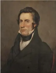  ??  ?? Michaux’s son, François, in an 1810 portrait. A botanist himself,
the younger Michaux gained
renown for his 1810-13 work The North American
Sylva.