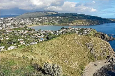  ?? JARED NICOLL ?? The pathway will strengthen the link between residents in Titahi Bay and the central city. ‘‘We need to show NZTA how important this piece of infrastruc­ture is to the many cyclists - and wannabe cyclists - in Titahi Bay.’’ 'Ana Coffey