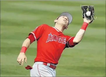  ?? Chris Carlson Associated Press ?? VETERAN SECOND BASEMAN Ian Kinsler, 35, has been a catalyst on offense for the Angels during springtrai­ning games after arriving from the Detroit Tigers by way of a trade in December.