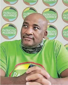  ?? ?? PATRIOTIC Alliance leader Gayton McKenzie is expected to be elected as mayor on Monday. |
SUPPLIED