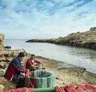  ?? ?? Il frame Un’immagine dello spot in cui il mare, vanto di Puglia, è ben presente