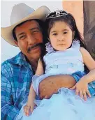  ?? COURTESY OF KARINA ROMERO ?? Santiago Romero-Amaya, 64, with his granddaugh­ter.