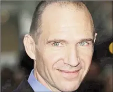  ??  ?? Ralph Fiennes