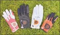  ?? DEAN HANSON/JOURNAL ?? Zero Friction gloves are “one size fits all” for males between 150 and 250 pounds and come in women’s and youth sizes.