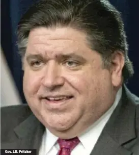  ??  ?? Gov. J.B. Pritzker