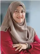  ??  ?? Dr Nurhayati Abdul Malek