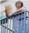  ?? COURTESY OF DYNAMITE FILMS ?? Alina Alcántara plays Abuela Claudia, matriarch of an immigrant neighborho­od, in the Orlando Shakes production of “In the Heights.”