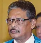  ??  ?? Tan Sri Mohd Apandi Ali