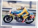  ??  ?? BELOW: Hailwood was back again in 1978, partnering Jim Scaysbrook on the Ducati twin