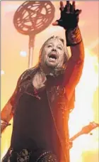  ?? Christophe­r Polk Getty Images ?? VINCE NEIL is the lead singer of Motley Crue, a debauched band that’s the subject of a debauched film that forgets it’s 2019.