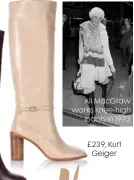  ??  ?? Ali Macgraw works knee-high boots in 1973
£239, Kurt Geiger