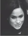  ??  ?? Meghan Markle