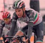  ??  ?? Fabio Aru, 28 anni, al Giro 2018