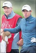  ??  ?? AXED: JP Fitzgerald with McIlroy