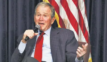 ??  ?? Artículo. En un artículo publicado en su sitio web, el Centro Presidenci­al George W. Bush brindó algunos consejos al presidente Nayib Bukele.