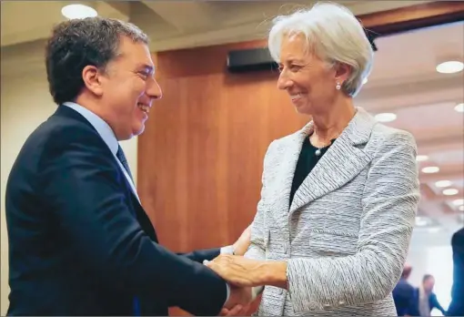  ??  ?? ACUERDO. El préstamo del FMI por u$s 50 mil millones refleja la confianza externa en el Gobierno.