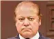  ??  ?? Nawaz Sharif