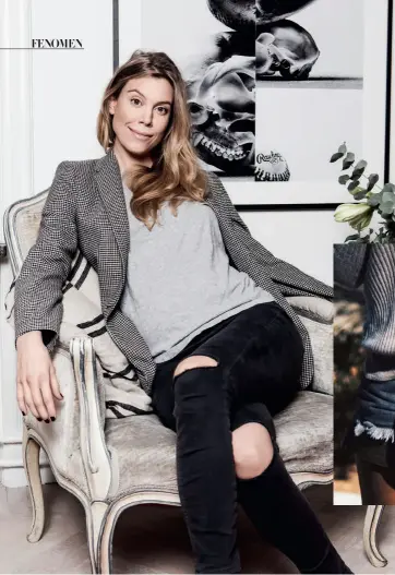  ??  ?? Sedan starten 2012 har Paulina Liffner von Sydows företag Little Liffner blivit en modeaktör att räkna med, som bland annat har samarbetat med Net-a-porter.