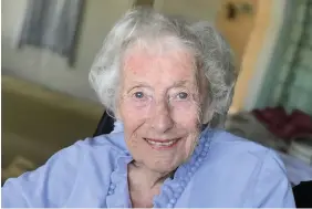  ??  ?? > Dame Vera Lynn marked the 75th anniversar­y of VE Day last year