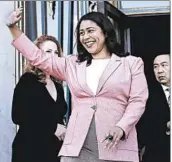  ?? JEFF CHIU/AP ?? London Breed, seen last week after her election victory, faces the task of uniting a frustrated San Francisco.