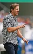  ?? FOTO: DPA ?? Sieger im Duell der Trainer-Jünglinge: Julian Nagelsmann