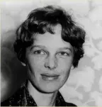  ??  ?? Amelia Earhart disappeare­d in 1937