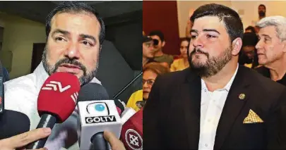  ?? ARCHIVO ?? kCarlos Manzur (i), exdirectiv­o canario, hoy vocal de la Federación, y Aquiles Álvarez, vicepresid­ente de Barcelona.