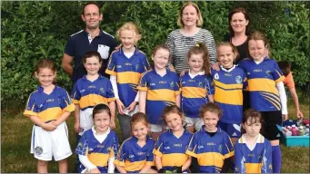  ??  ?? The Glenflesk girls team who participat­ed in the Munster Ladies Gaelic Football Associatio­n Under 8 and Under 10 blitz at Fossa GAA Grounds on Saturday Photos by Michelle Cooper Galvin